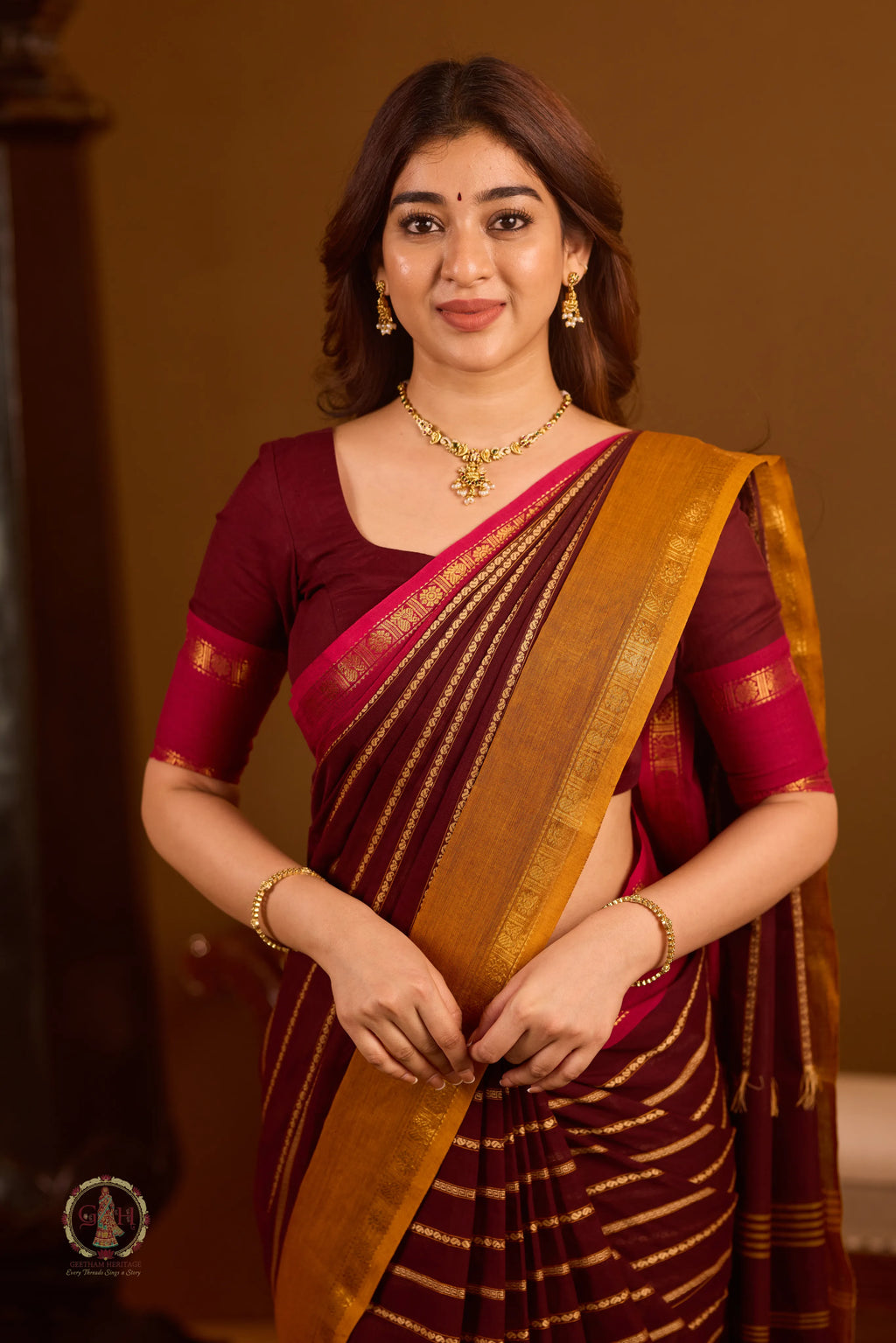 Brown Ganga Jamuna Velthari